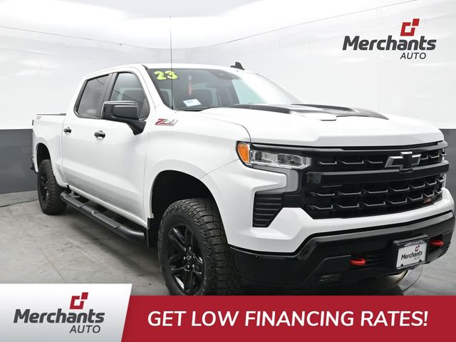 Summit White 2023 Chevrolet Silverado 1500 Pickup Truck Four-Wheel Drive 8-Speed Automatic