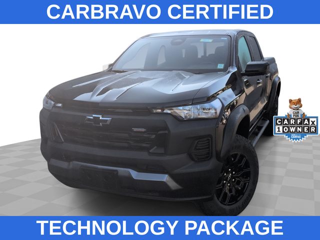 Black 2024 Chevrolet Colorado Pickup Truck Four-Wheel Drive 8-Speed Automatic