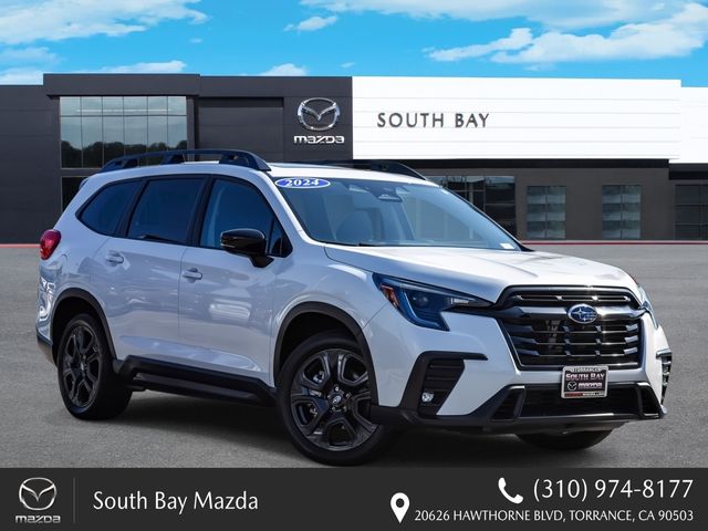 Crystal White Pearl 2024 Subaru Ascent SUV / Crossover All-Wheel Drive Continuously Variable Transmission