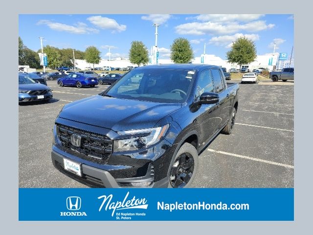 Crystal Black Pearl 2026 Honda Ridgeline Pickup Truck All-Wheel Drive 9-Speed Automatic