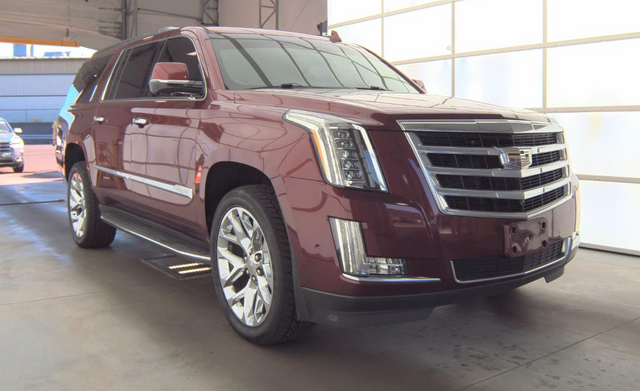 Red Passion Tintcoat 2018 Cadillac Escalade ESV SUV / Crossover Four-Wheel Drive