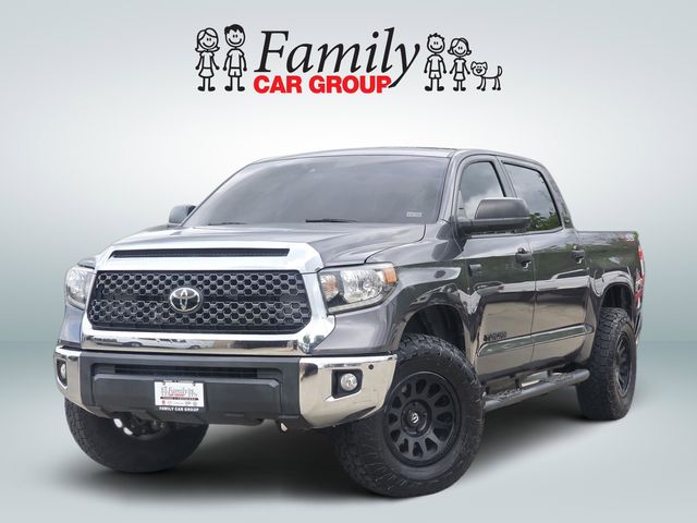 Magnetic Gray Metallic 2021 Toyota Tundra SR5 CrewMax RWD Pickup Truck 4X2 6-Speed Automatic Overdrive