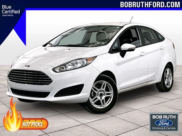 2019 Ford Fiesta SE White at Phil Fitts Ford