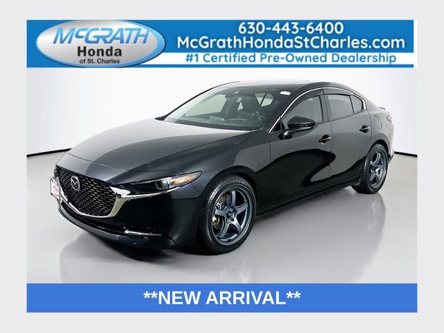 Jet Black Mica 2021 Mazda MAZDA3 Sedan All-Wheel Drive 6-Speed Automatic