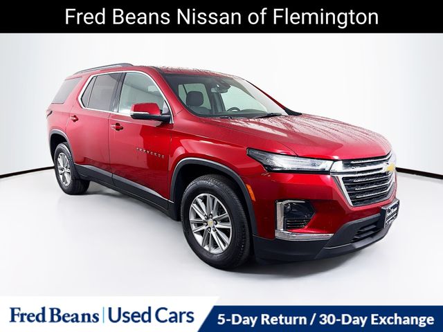 Radiant Red Tintcoat 2023 Chevrolet Traverse LT Cloth AWD SUV / Crossover Four-Wheel Drive 9-Speed Automatic