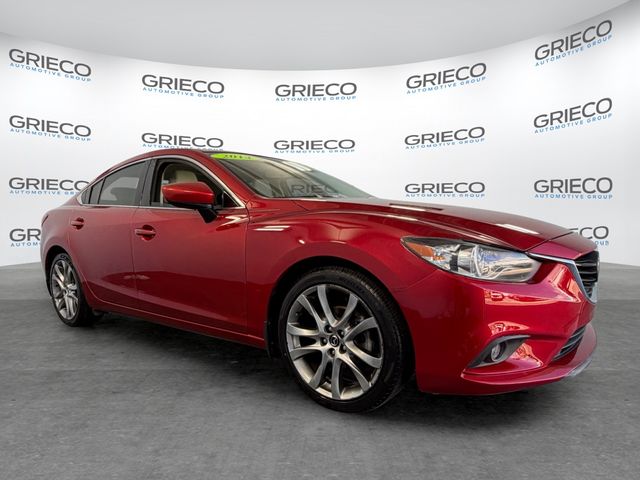 Soul Red Metallic 2014 Mazda MAZDA6 i Grand Touring Sedan Front-Wheel Drive 6-Speed Automatic