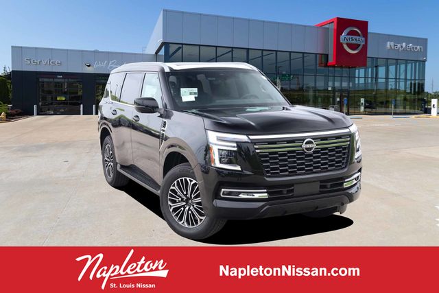 Super Black 2026 Nissan Armada SUV / Crossover Four-Wheel Drive 9-Speed Automatic