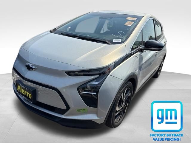Silver 2022 Chevrolet Bolt EV Hatchback Front-Wheel Drive 1-Speed Automatic