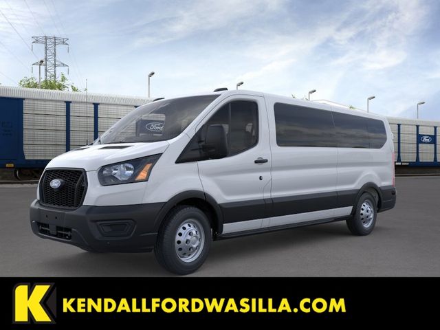 Oxford White 2026 Ford Transit Passenger 350 XL Low Roof LB AWD Van All-Wheel Drive