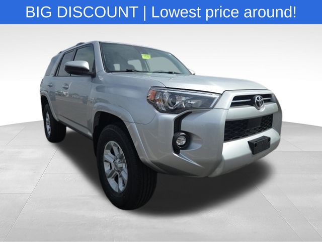 Classic Silver Metallic 2021 Toyota 4Runner SUV / Crossover Four-Wheel Drive 5-Speed Automatic Overdrive