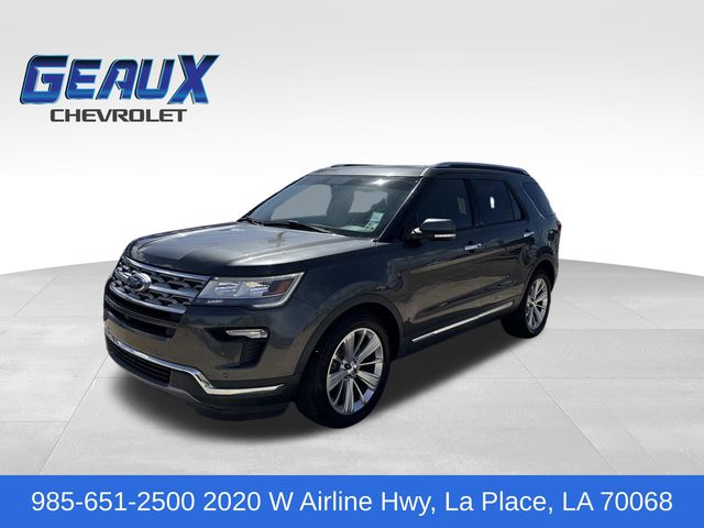 Gray (Magnetic) 2019 Ford Explorer Limited SUV / Crossover Front-Wheel Drive 6-Speed Automatic