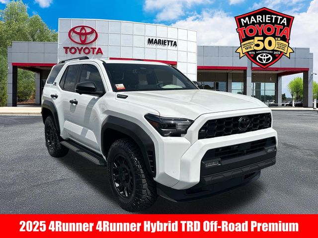 Ice Cap 2025 Toyota 4Runner TRD Off-Road Premium 4WD SUV / Crossover Four-Wheel Drive 8-Speed Automatic