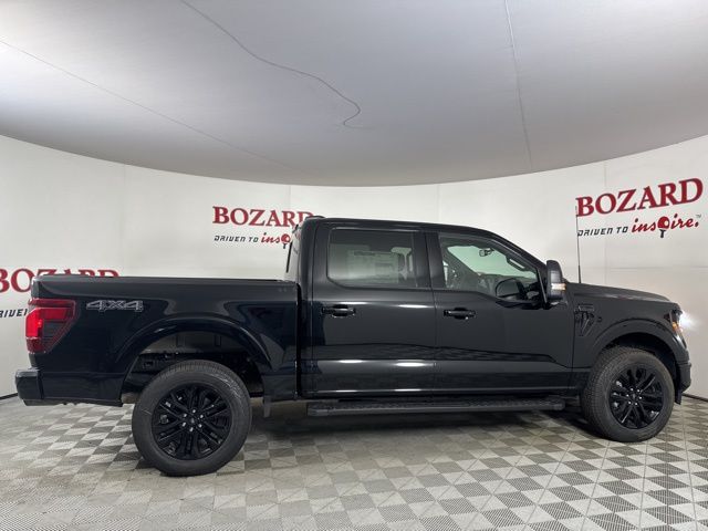 2025 Agate Black Metallic Ford F-150 XLT 4X4 Truck