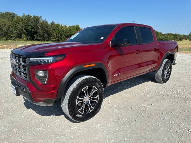 Volcanic Red Tintcoat 2025 GMC Canyon Pickup Truck Four-Wheel Drive 8-Speed Automatic