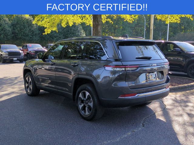 Used 2022 Gray Jeep 4xe image 3