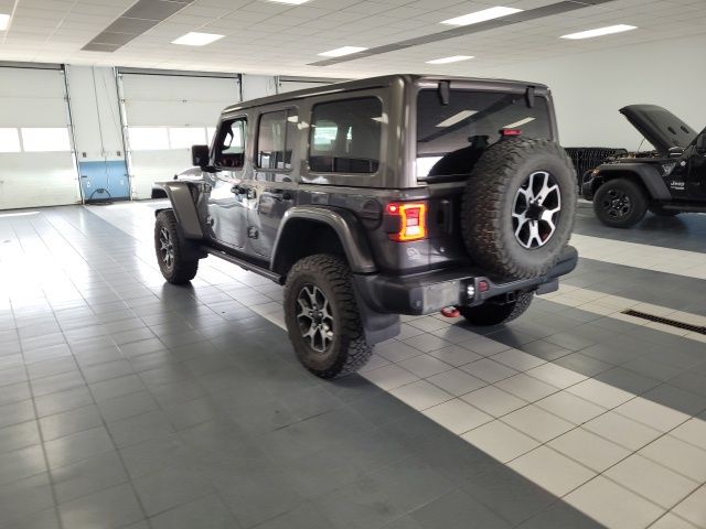 Used 2018 Granite Crystal Metallic Clearcoat Jeep Unlimited Rubicon image 7