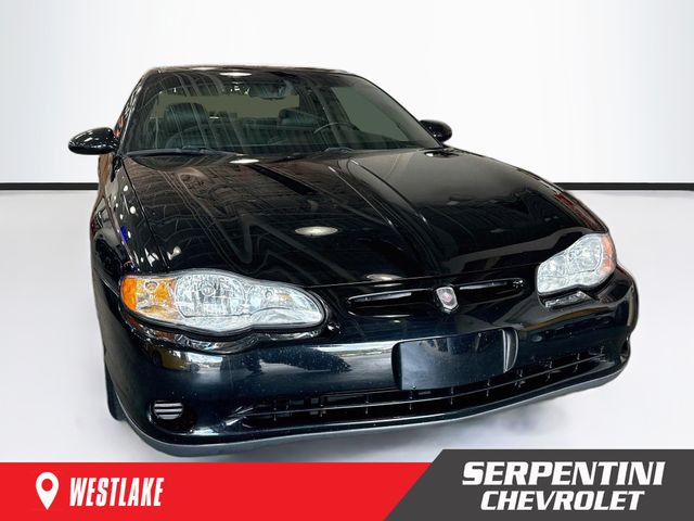 Onyx Black 2001 Chevrolet Monte Carlo Coupe Front-Wheel Drive 4-Speed Automatic
