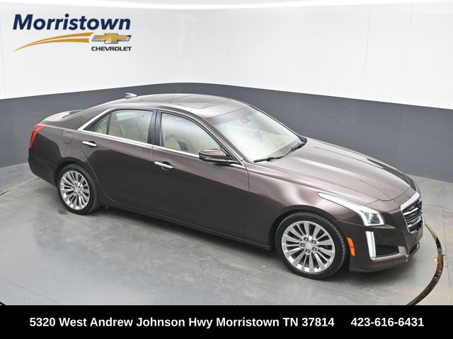 Cocoa Bronze Metallic 2016 Cadillac CTS Sedan Rear-Wheel Drive 8-Speed Automatic