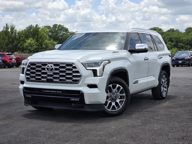 White (Wind Chill Pearl) 2026 Toyota Sequoia 1794 Edition 4WD SUV / Crossover Four-Wheel Drive Automatic