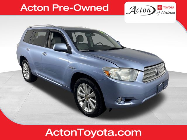 Blue 2009 Toyota Highlander Hybrid Limited SUV / Crossover All-Wheel Drive Continuously Variable Transmission