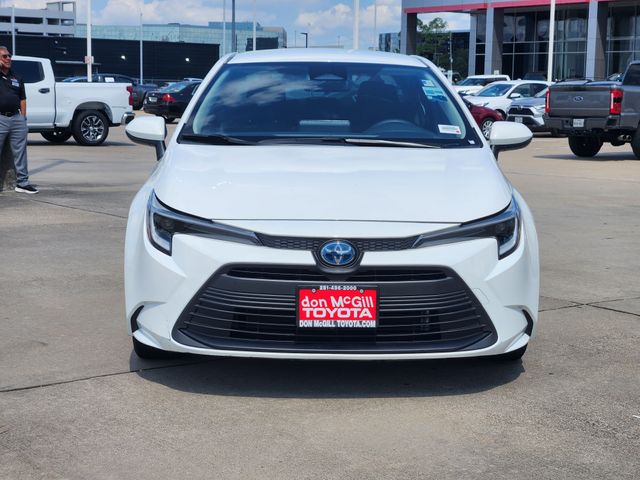 2024 Toyota Corolla Hybrid LE White at Toyota of Victoria