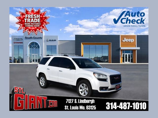 White Frost Tricoat 2016 GMC Acadia SLE-1 FWD SUV / Crossover Front-Wheel Drive 6-Speed Automatic
