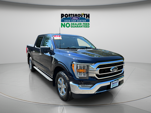 Blue Metallic 2023 Ford F-150 Pickup Truck Four-Wheel Drive Automatic