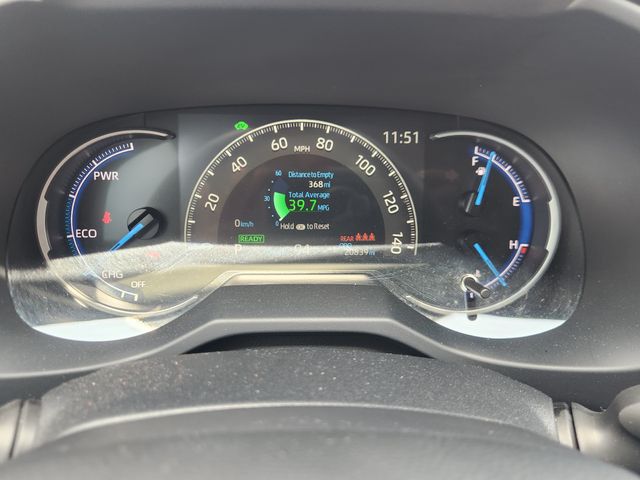 2025 Toyota RAV4 Hybrid LE Red at Classic Elite Chevrolet Sugar Land