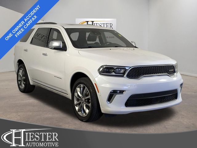 Vice White 2021 Dodge Durango SUV / Crossover All-Wheel Drive 8-Speed Automatic