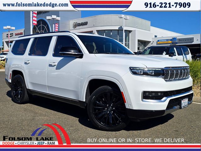 Bright White Clearcoat 2023 Jeep Grand Wagoneer SUV / Crossover Four-Wheel Drive 8-Speed Automatic