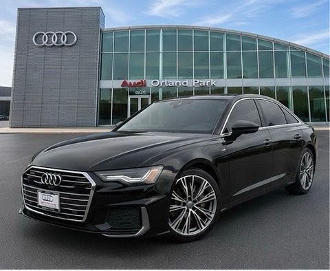 Black Metallic 2019 Audi A6 Sedan All-Wheel Drive 7-Speed Automatic