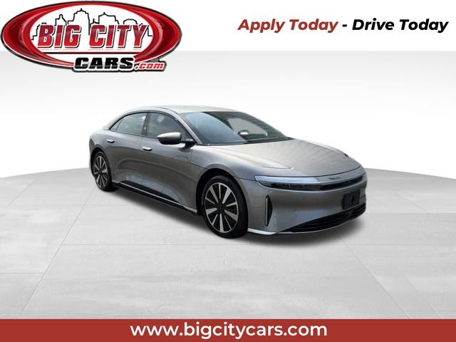 Gray 2023 Lucid Air Sedan All-Wheel Drive 1-Speed Automatic