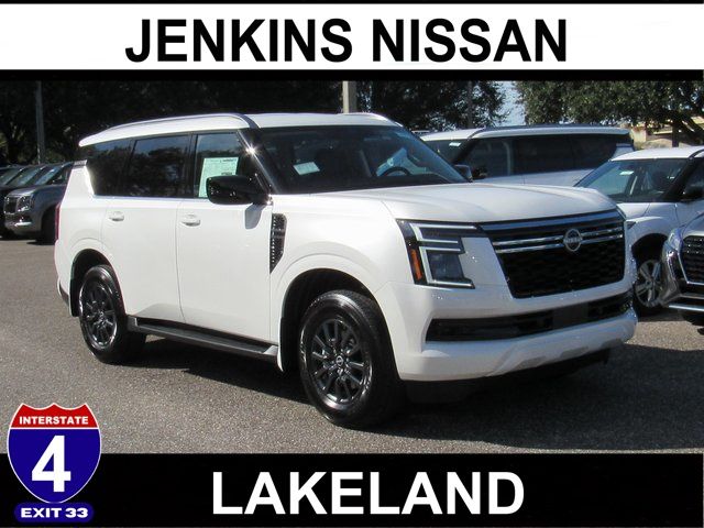 Aspen White Tricoat 2026 Nissan Armada SUV / Crossover Four-Wheel Drive 9-Speed Automatic