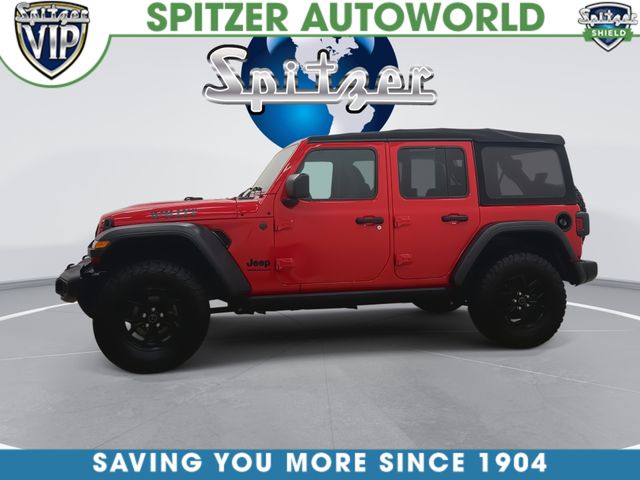 Certified Used 2024 Red Jeep Willys image 3