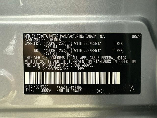 Used 2023 Silver Toyota LE image 30