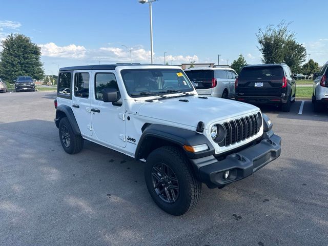 Bright White Clearcoat 2025 Jeep Wrangler SUV / Crossover Four-Wheel Drive 8-Speed Automatic