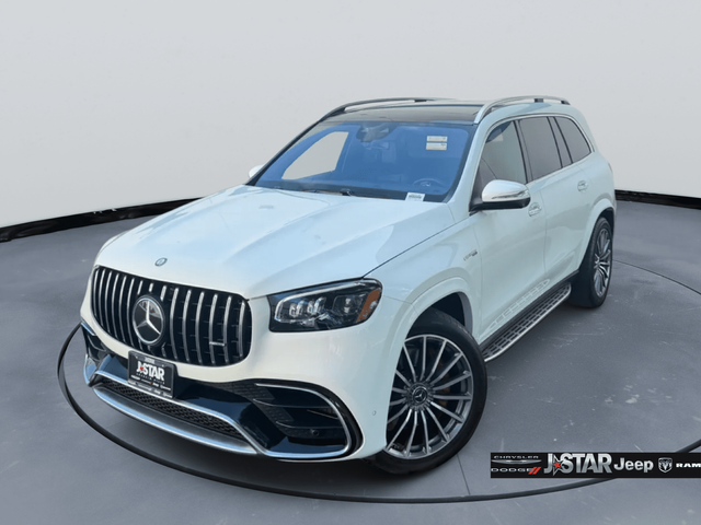 Polar White 2024 Mercedes-Benz GLS SUV / Crossover All-Wheel Drive 9-Speed Automatic