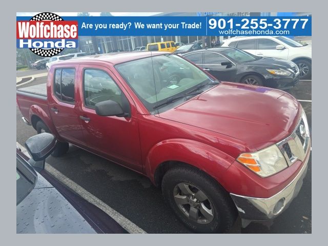 Red Brick Metallic 2010 Nissan Frontier SE Crew Cab Pickup Truck 4X2 5-Speed Automatic Overdrive