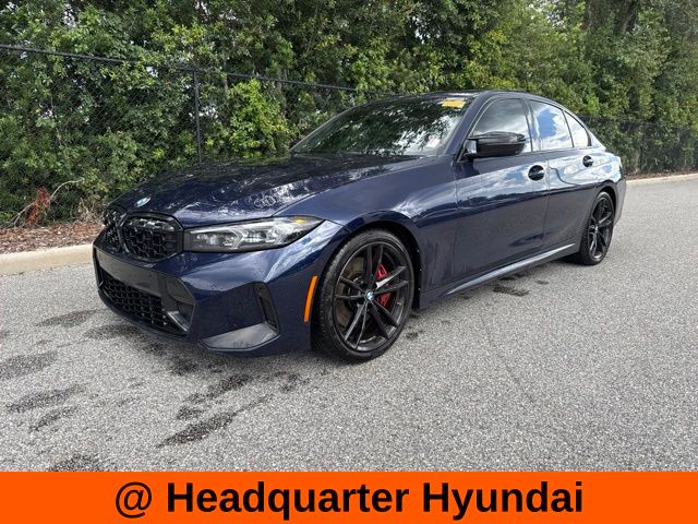 Tanzanite Blue II Metallic 2023 BMW 3 Series Sedan Rear-Wheel Drive 8-Speed Automatic