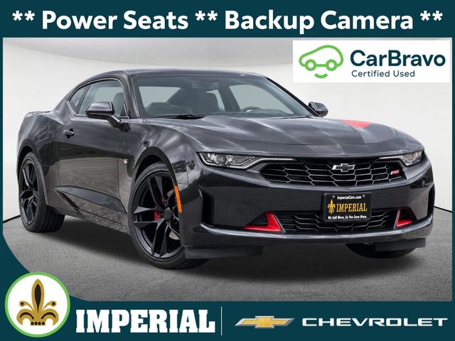 Black 2023 Chevrolet Camaro Coupe Rear-Wheel Drive 6-Speed Manual