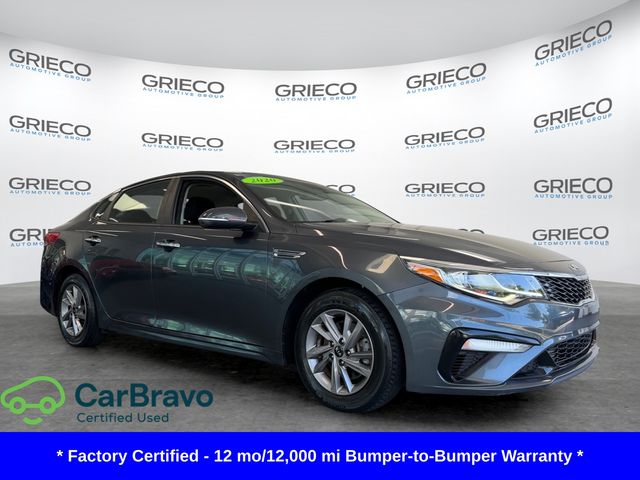 Gravity Gray 2020 Kia Optima Sedan Front-Wheel Drive 6-Speed Automatic