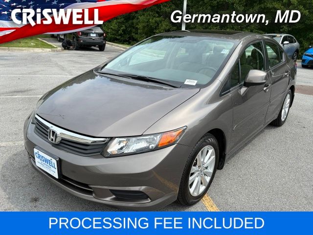used 2012 Honda Civic car, priced at $7,499
