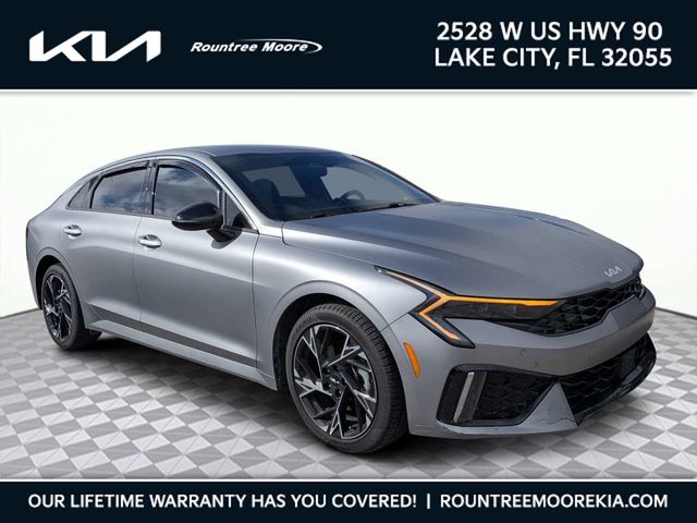 Gray (Steel) 2025 Kia K5 Sedan Front-Wheel Drive 8-Speed Automatic