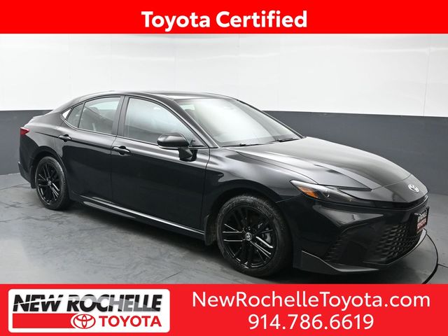 Midnight Black Metallic 2026 Toyota Camry Sedan All-Wheel Drive Continuously Variable Transmission
