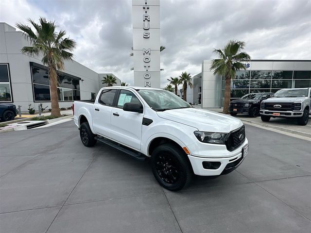 Oxford White 2023 Ford Ranger XLT SuperCrew RWD Pickup Truck 4X2 Automatic
