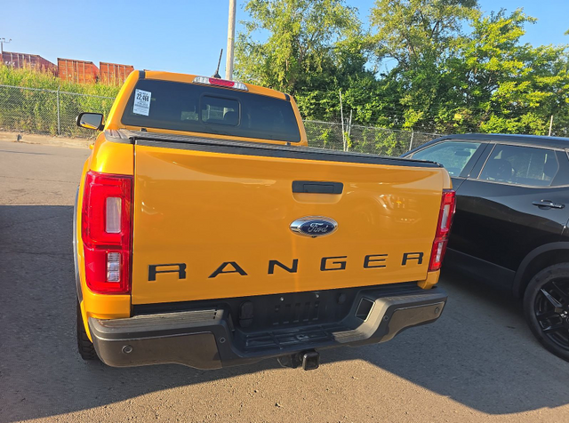 2022 Orange Metallic Ford Ranger Lariat 4X4 Truck