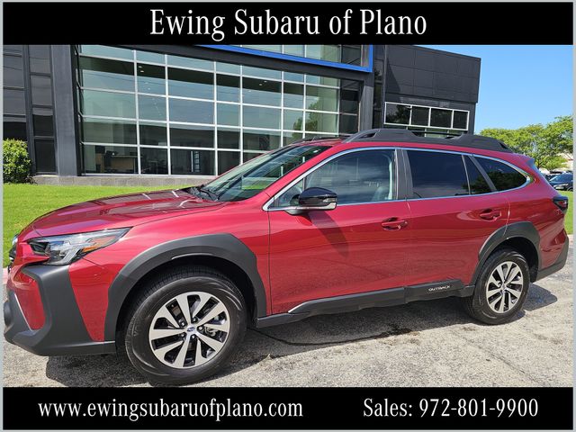 Crimson Red Pearl 2025 Subaru Outback Premium AWD SUV / Crossover All-Wheel Drive Continuously Variable Transmission