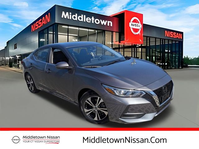Gray (Gun Metallic) 2023 Nissan Sentra SV FWD Sedan Front-Wheel Drive Continuously Variable Transmission
