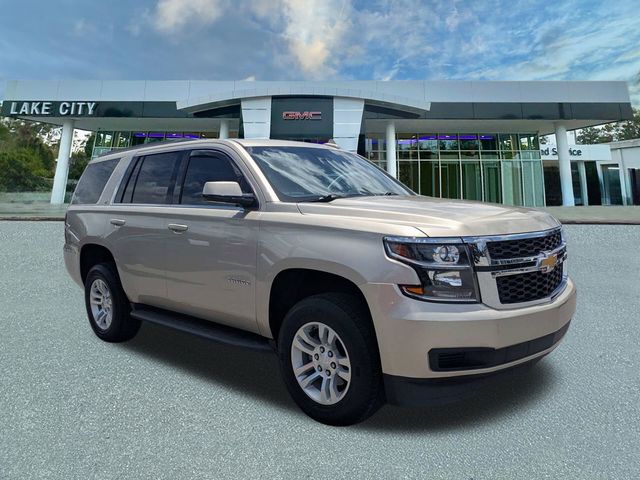 Champagne Silver Metallic 2017 Chevrolet Tahoe SUV / Crossover 4X2 6-Speed Automatic Overdrive