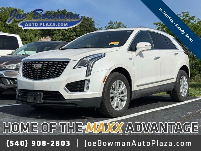 Crystal White Tricoat 2023 Cadillac XT5 Luxury AWD SUV / Crossover Four-Wheel Drive 9-Speed Automatic